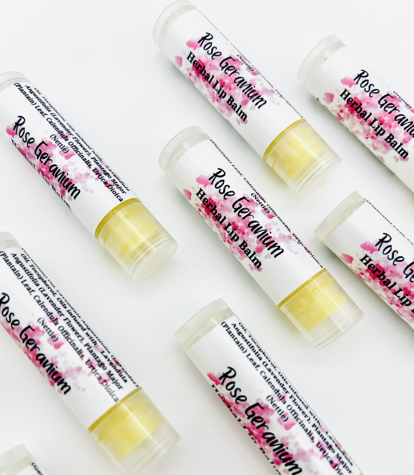 Rose Geranium Lip Balm