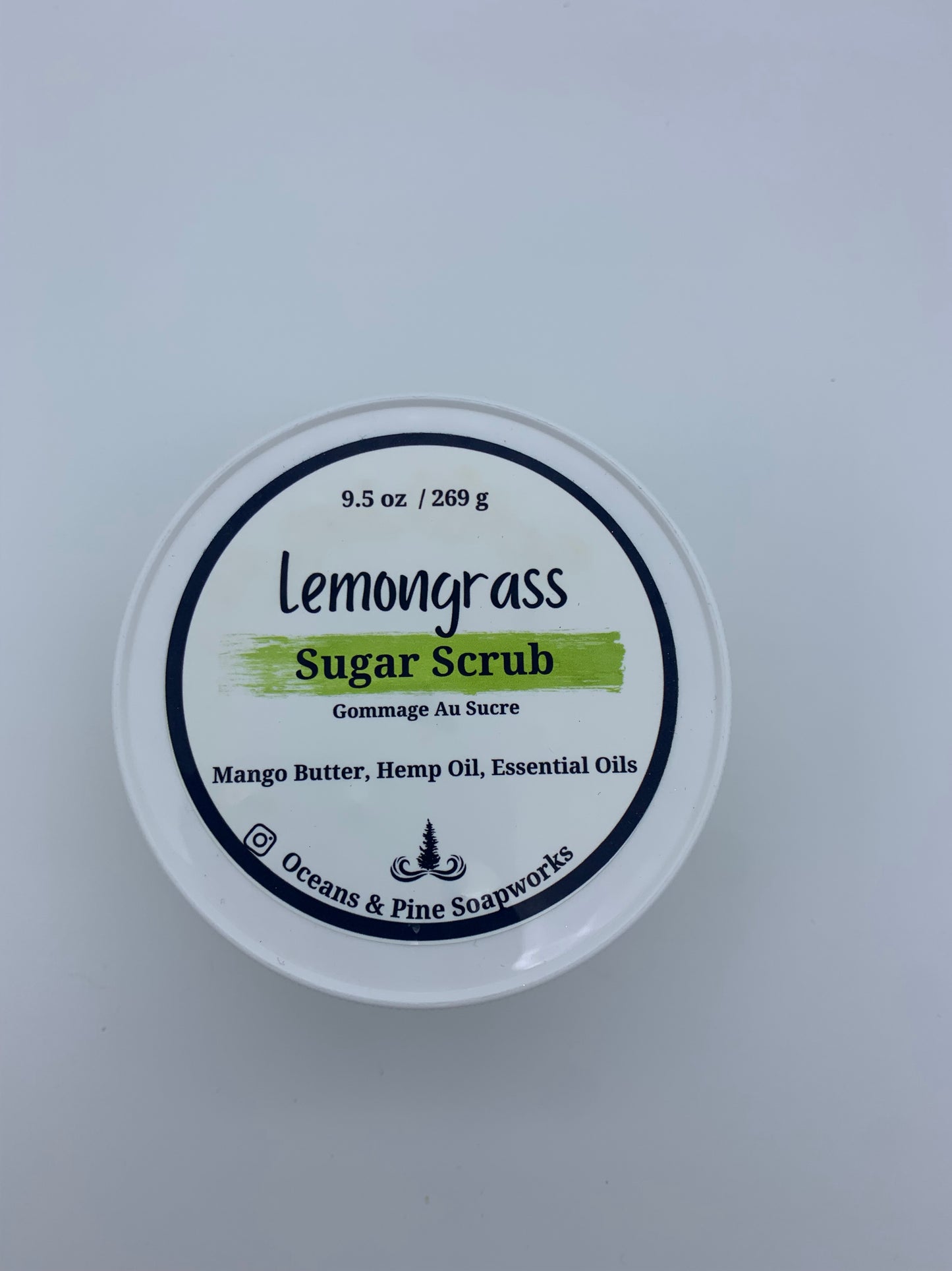 Lemongrass Sugar Scrub