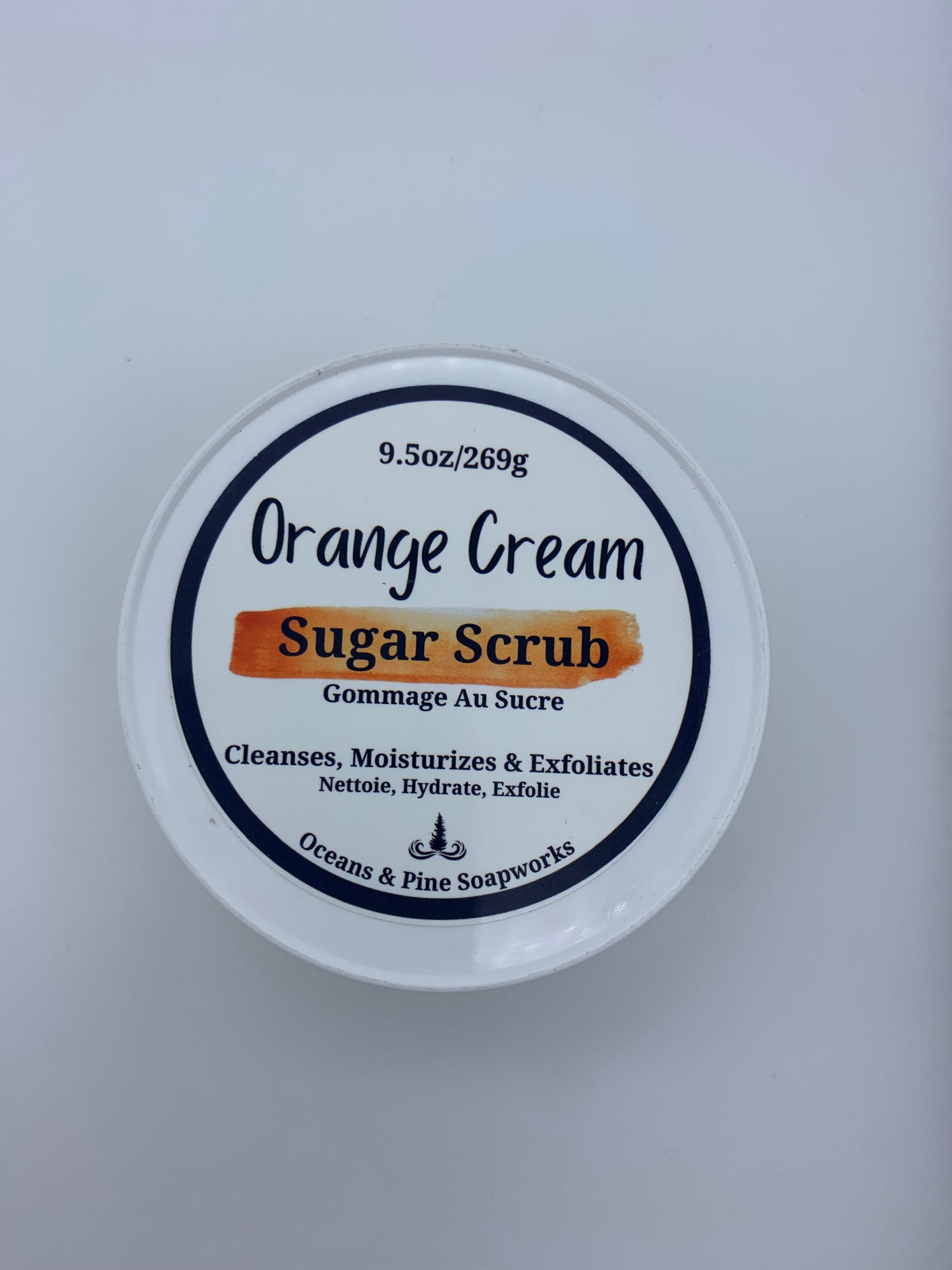 Orange Cream Sugar Scrub